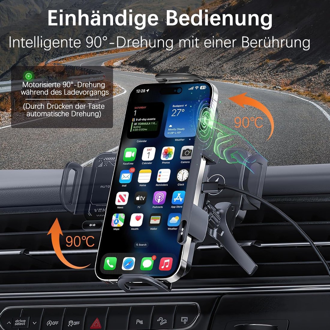 🔥Letzter Tag 50% Rabatt🔥Hochintelligenter Handy-/Pad-Halter