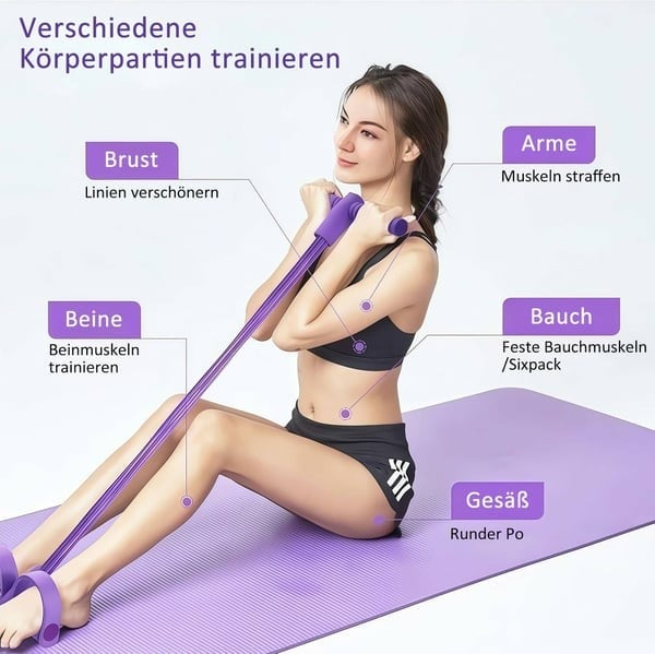 2025 neuestes 8-Rohr-Pedalwiderstandsgerät, abnehmbares und einstellbares Pedalwiderstandsgerät