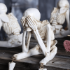 🎁TikTok Last Day Sale - 70% OFF🔥See Speak Hear No Evil Skeleton Figurines