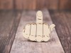 ✨Christmas Sales 49% OFF--🤣Funny Wooden Middle Finger