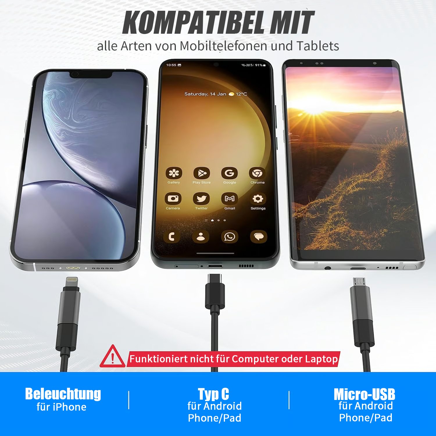 🔥LETZTER TAG 49% RABATT🔎 Endoskop-Kamera