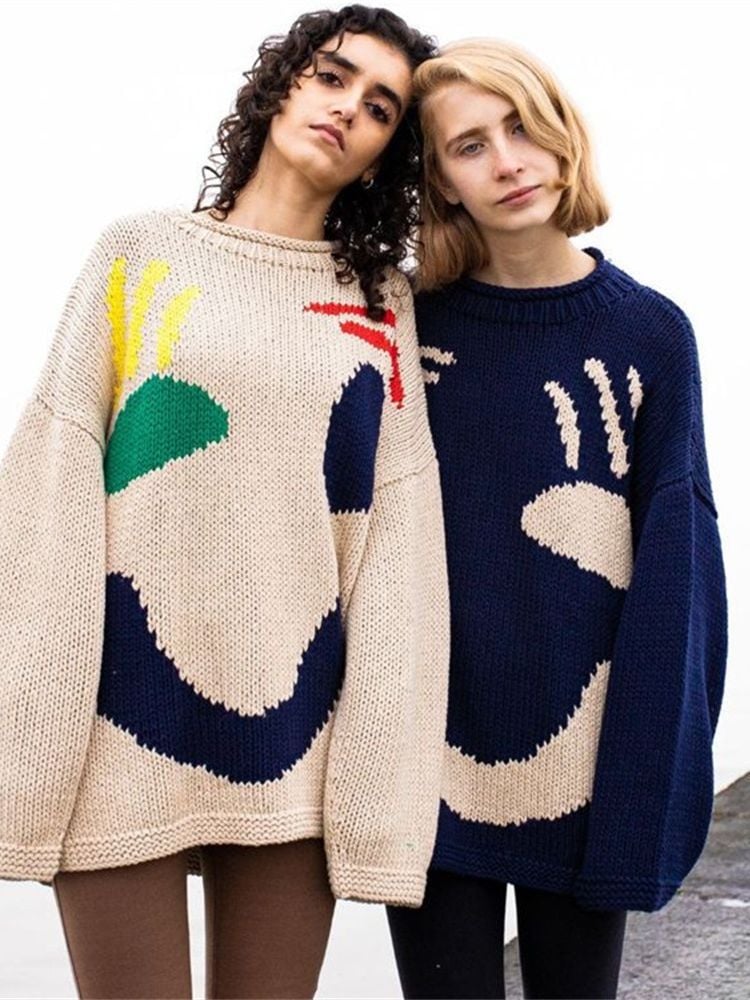 (🌲EARLY CHRISTMAS SALE - 50% OFF) Happy Sunday Feel Good Knit Jumpers