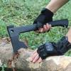 Multi-Purpose Axe for Outdoor Camping with Sheath and Survival Gear