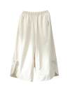 Heaven Tour Cotton & Linen Wide Leg Pant