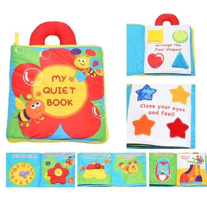 Baby's Soft Activity Books ( Buy 2 Free Shipping )