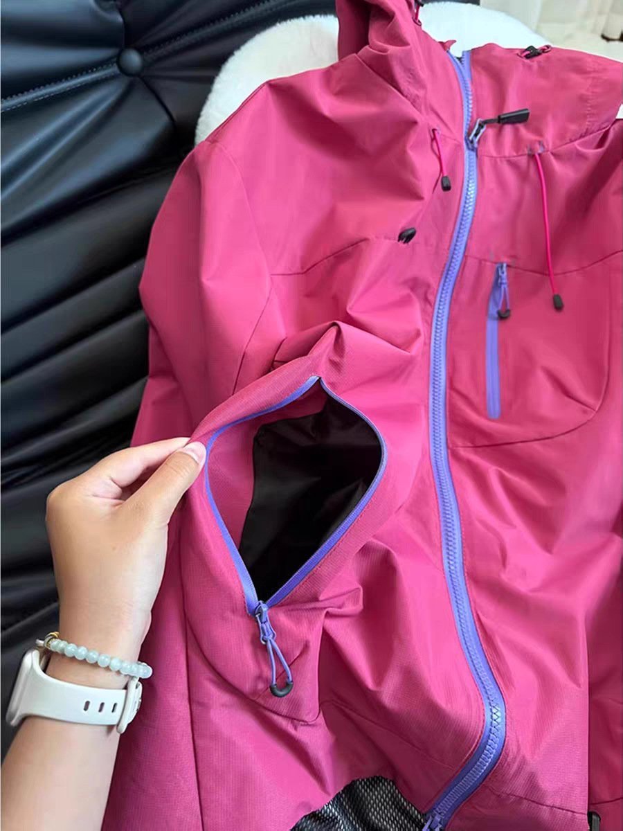 🔥Letzter Tag Verkauf 49% Rabatt🔥Wasserdichte Jacke: Wasserdichte Jacke mit 3D-Schnitt