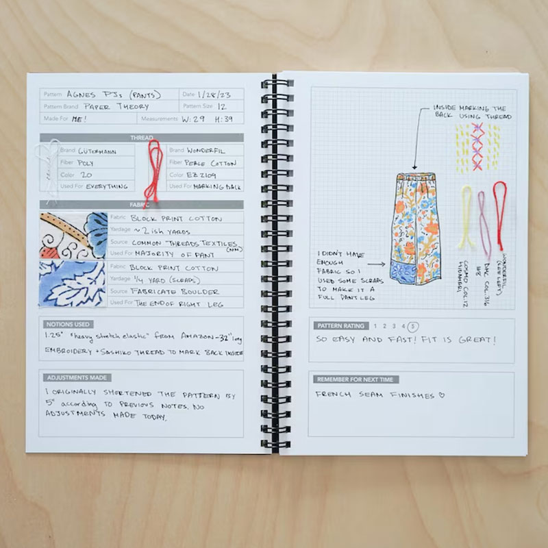 Sewing Journal