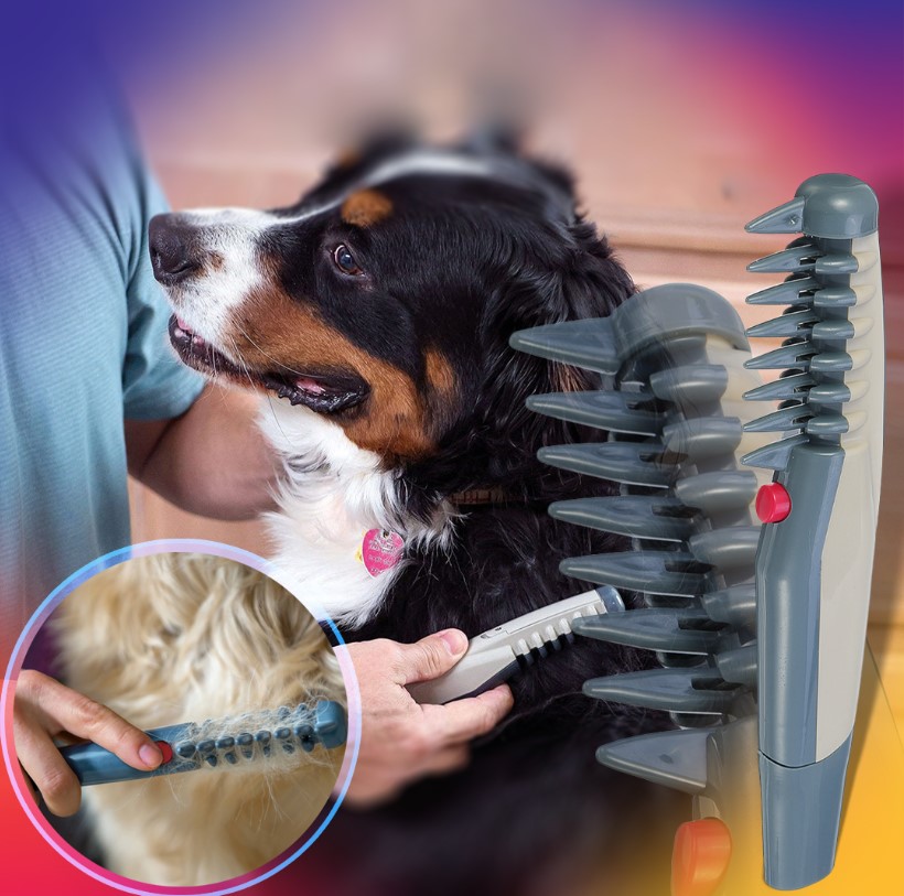 (💗Summer Hot Sale 48% OFF💗) Electric Pet Grooming Comb Knot Out Remove Knots & Tangles