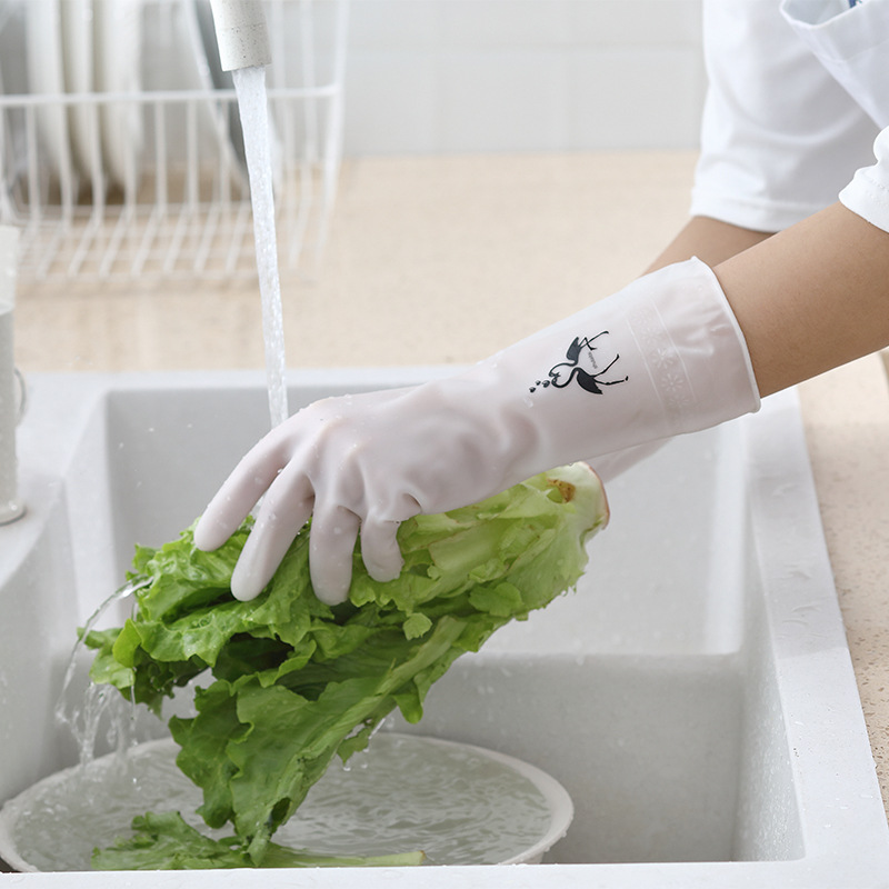 (🎄Christmas Promotion--48%OFF)Kitchen Silicone Dishwashing Gloves(Buy 4 get Free shipping)