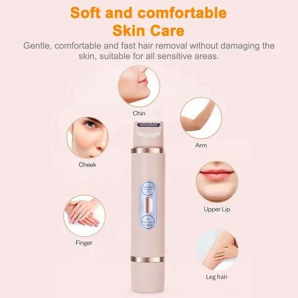 ✨2025 HOT SALE 50 % RABATT - 🔥Komfortabler 2-in-1-Elektrorasierer für Damen