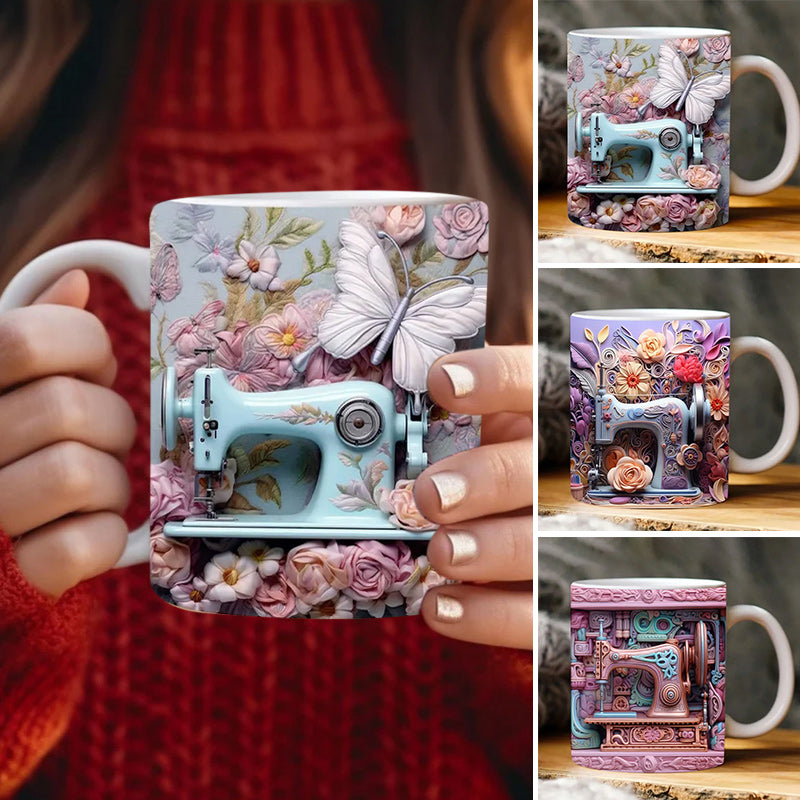 (🌲EARLY CHRISTMAS SALE - 50% OFF) 3D Sewing Mug(Buy More Save More)