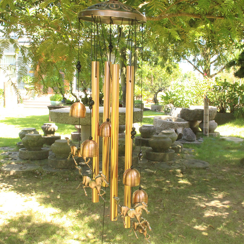 🎐Pure hand-made Copper Horse wind chimes(Buy 2 Free Shipping)