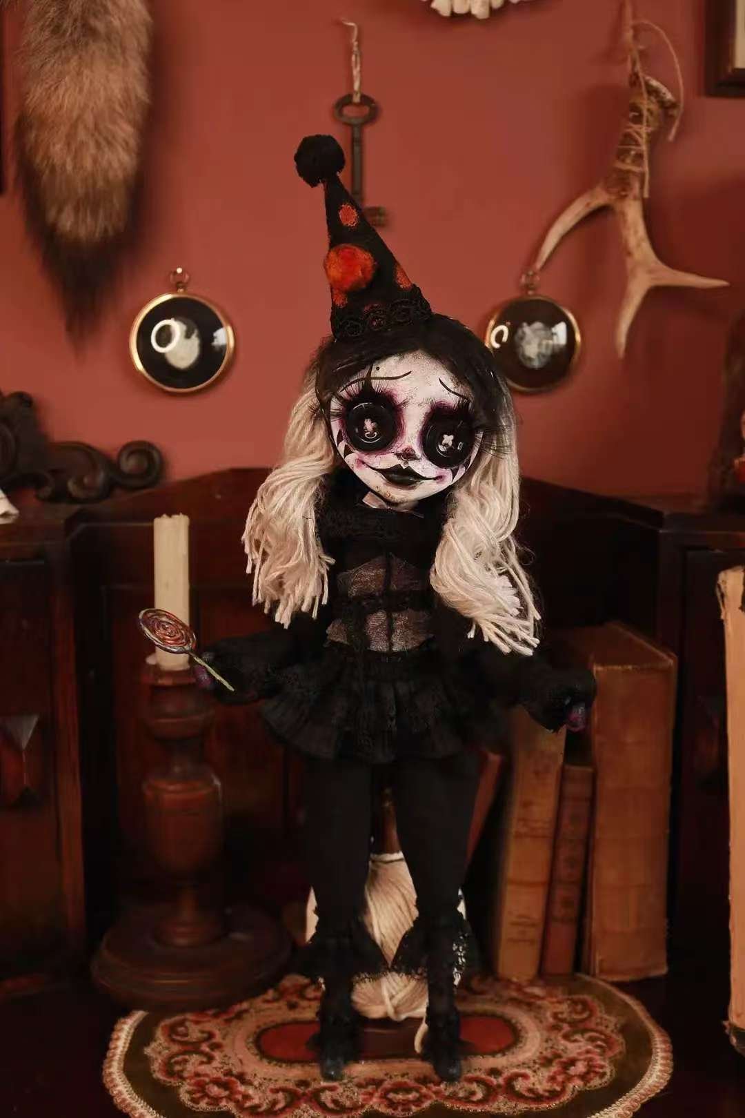 🎃Caroline Doll-One of a Kind 🖤