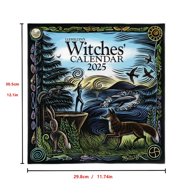 🎄Christmas Sale 45% OFF--🧙‍♀2025 Witches' Calendar