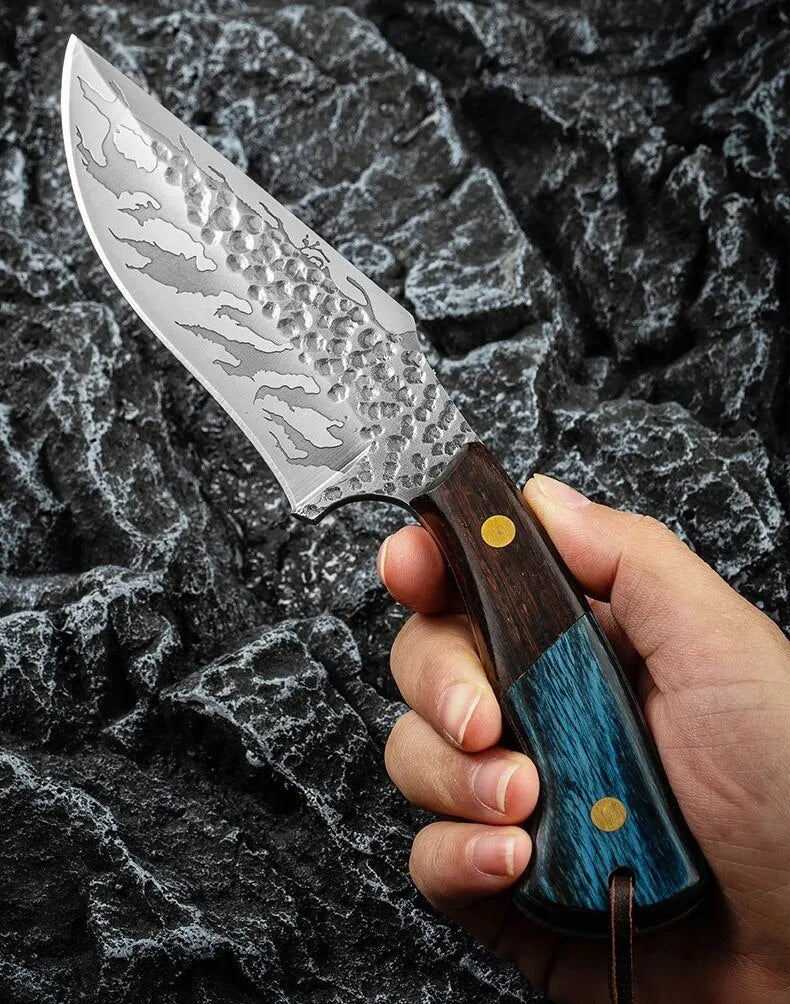 Blade Handmade Knife - Hand Forged + Sheath