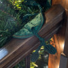 Banister Protecting Garland Ties