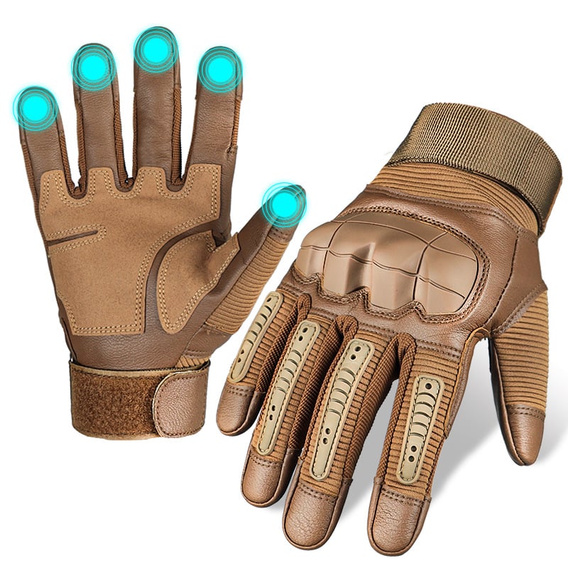 Indestructible Protective Tactical Full-finger Gloves