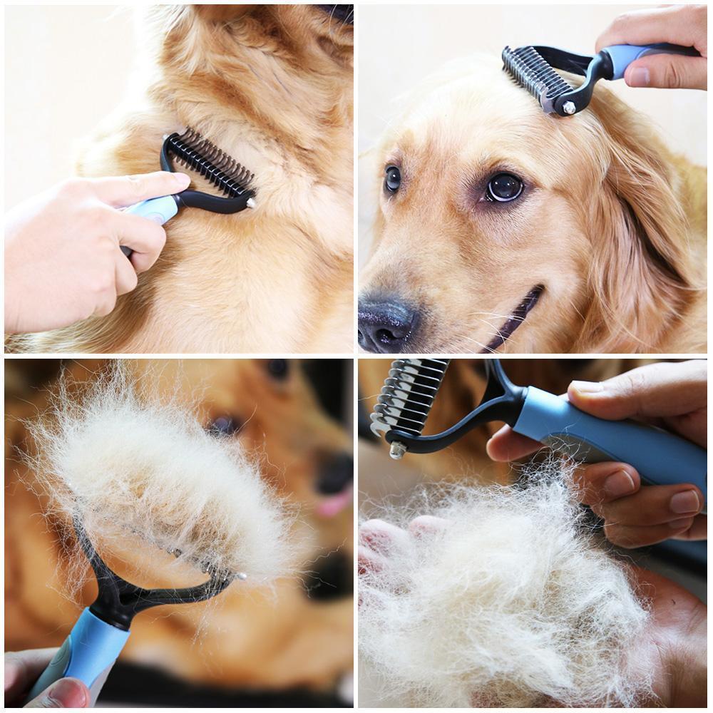 Last Day Promotion 48% OFF - Pet Grooming Dual Sided Comb