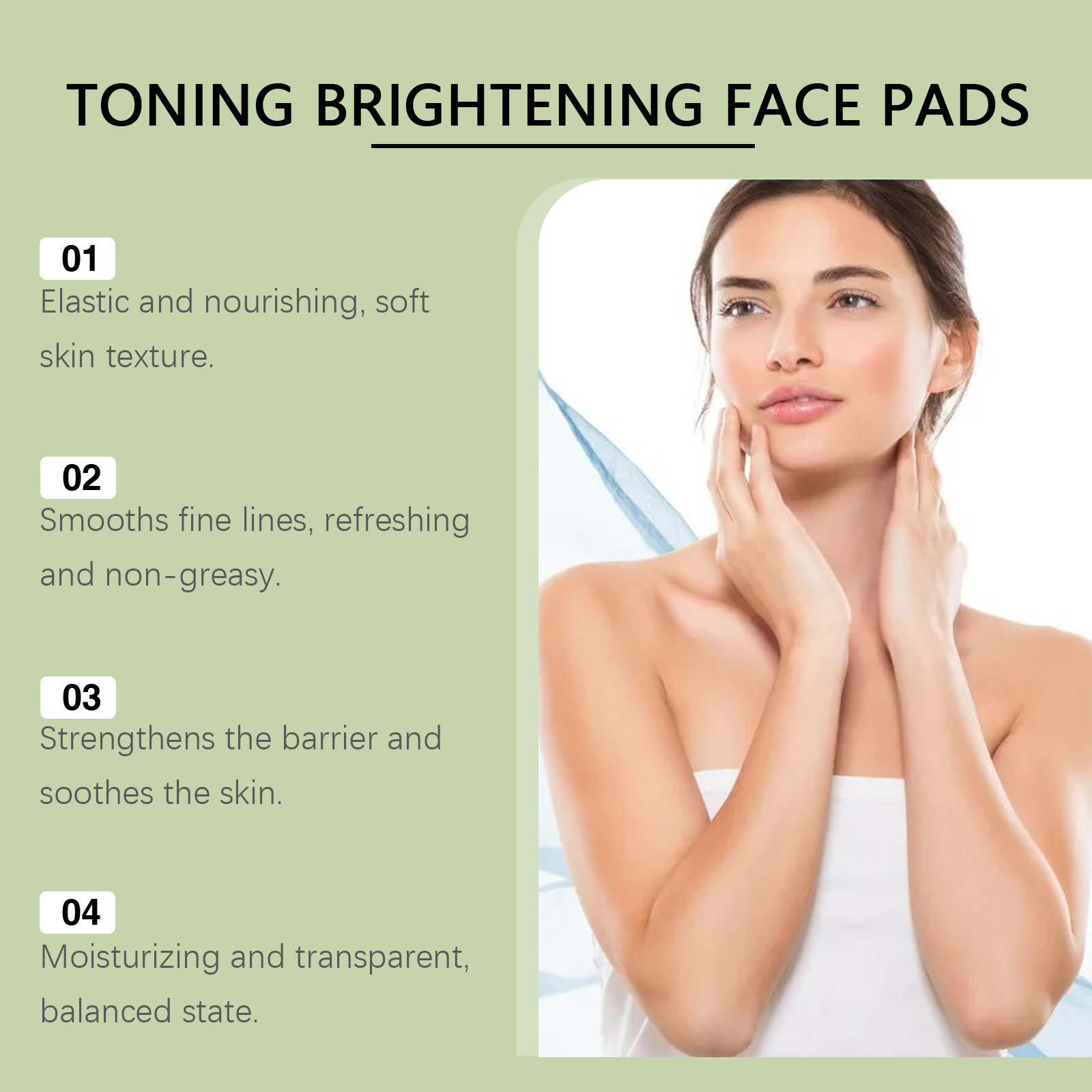 💥LAST DAY SALE 50% OFF💥Korean Skincare Toner Face Pads