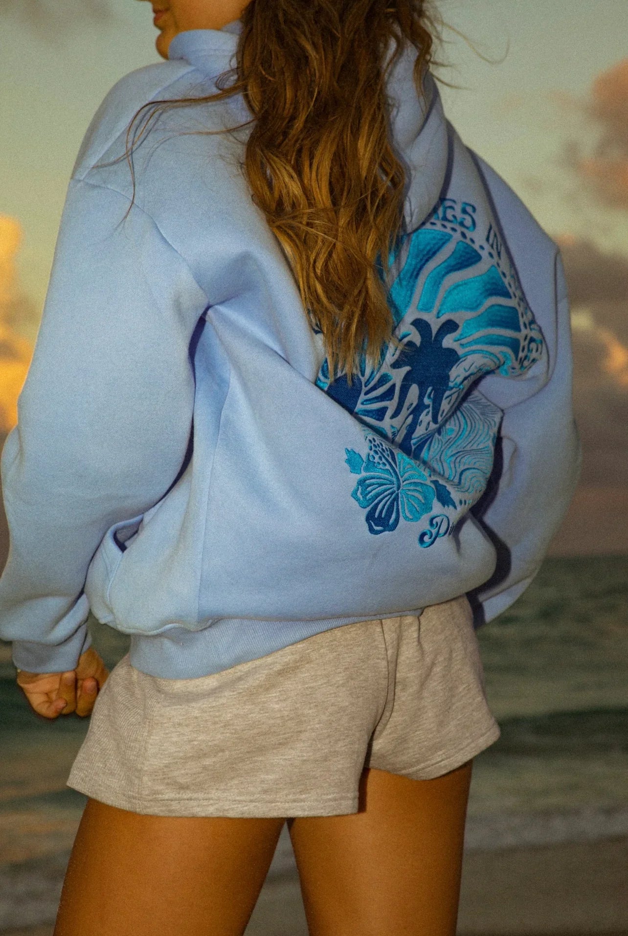 Summer Sale- 🔥Sunset Wave Hoodie ⚡