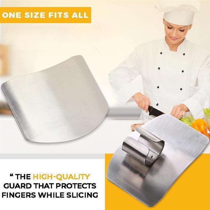 (🎅HOT SALE 48% OFF) Stainless Steel Cutlery Finger Guard - BUY 5 GET 3 FREE NOW