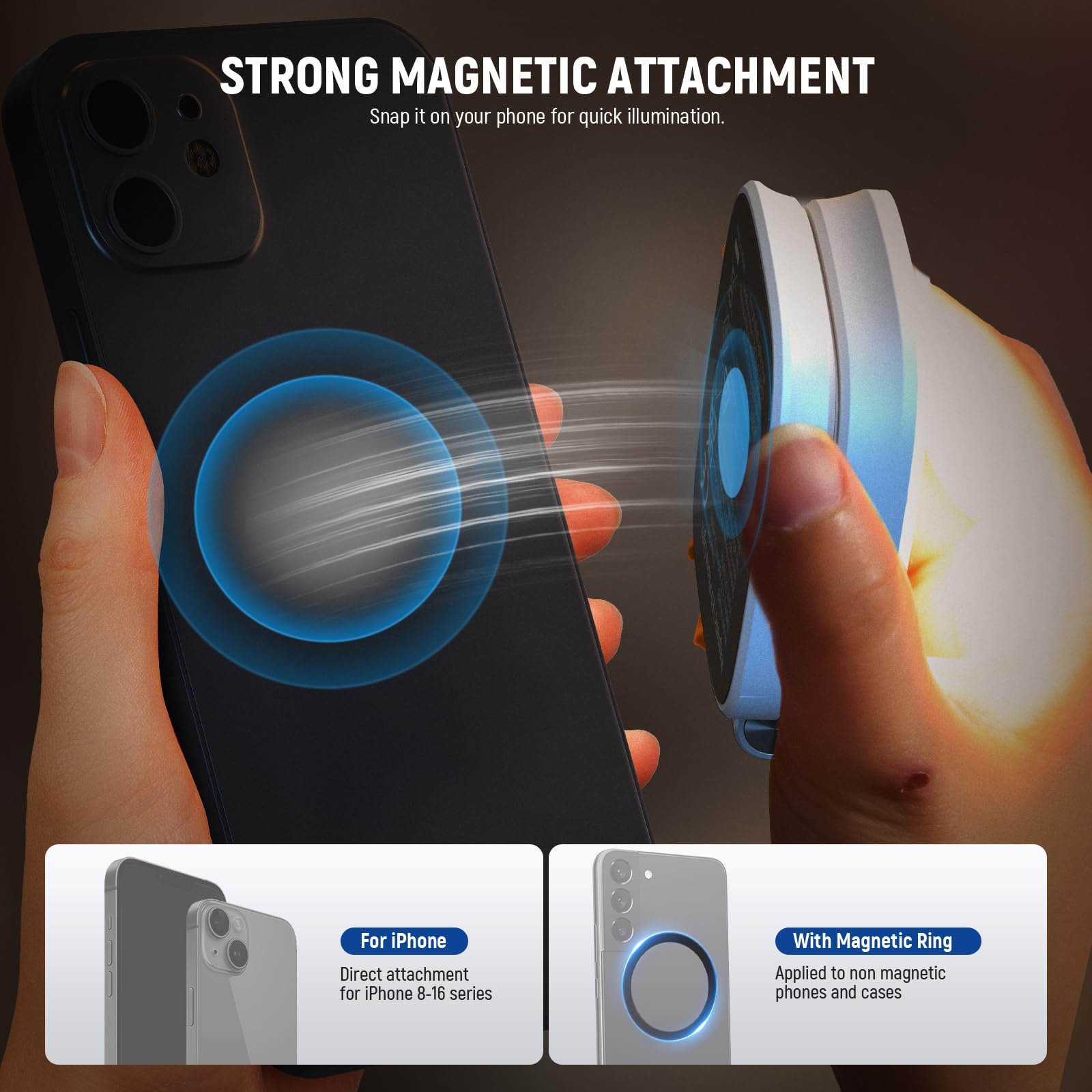 💥LAST DAY SALE 50% OFF📸Magnetic Selfie Light⚡BUY 2 FREE SHIPPING