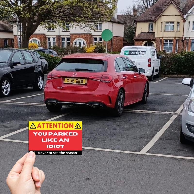 🎄Christmas Sales 48% OFF🔥You Parked Like An Idiot Cards