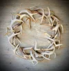 (🎃Early Halloween Sale - 49% OFF) Rustic Farmhouse Antler Wreath, BUY 2 FREE SHIPPING