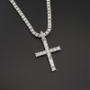 🔥Last Day Promotion - 50% OFF🎁Moissanite Cross Necklace for Men&Women