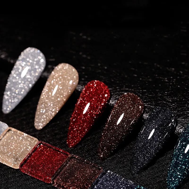 👍2025 New Arrival- 50% OFF - 💥High Density Glitter Nail Gel Polish💅 Buy 3 get 1 free