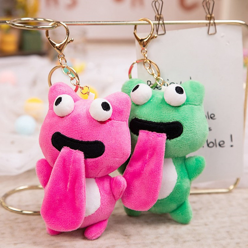 Buy 2 Free Shipping-Plush Frog Keychain
