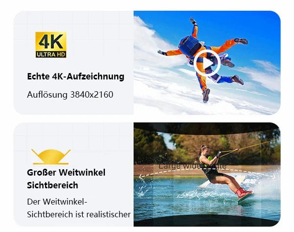 🔥Neue HD 1080P Kamera mit Geräuschreduktion