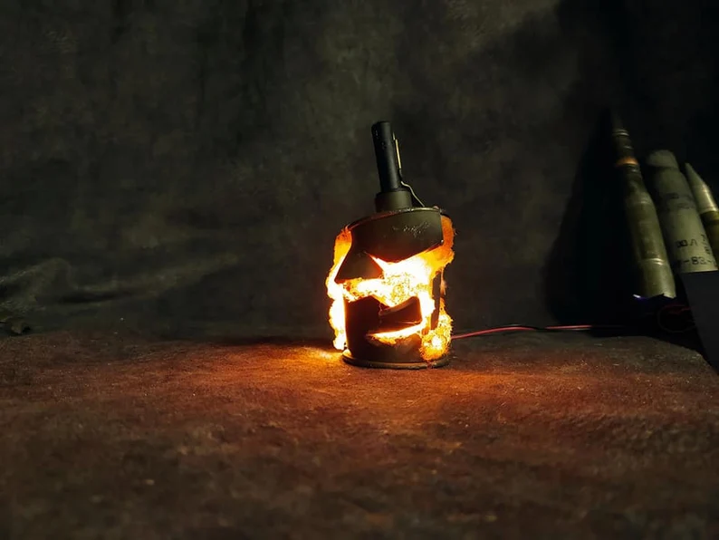 🔥Halloween Sale !!! [70% OFF] -💀Frag Grenade Deco Desk Light Lamp