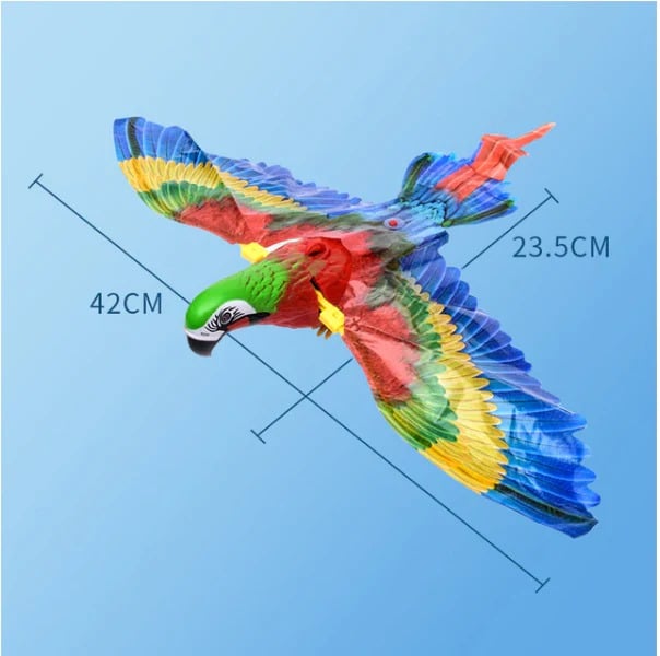 ⚡LAST DAY PROMOTION🎁70% OFF - Automatic Moving Simulation Bird Interactive Cat Toy for Indoor Cats