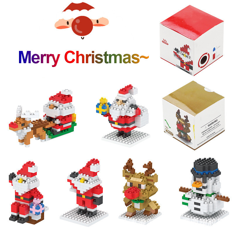 🎅(Christmas Hot Sale - 50% OFF) DIY Creative Building Block Model Christmas Series - Buy 6 Get Extra 20% Off & Free Shipping
