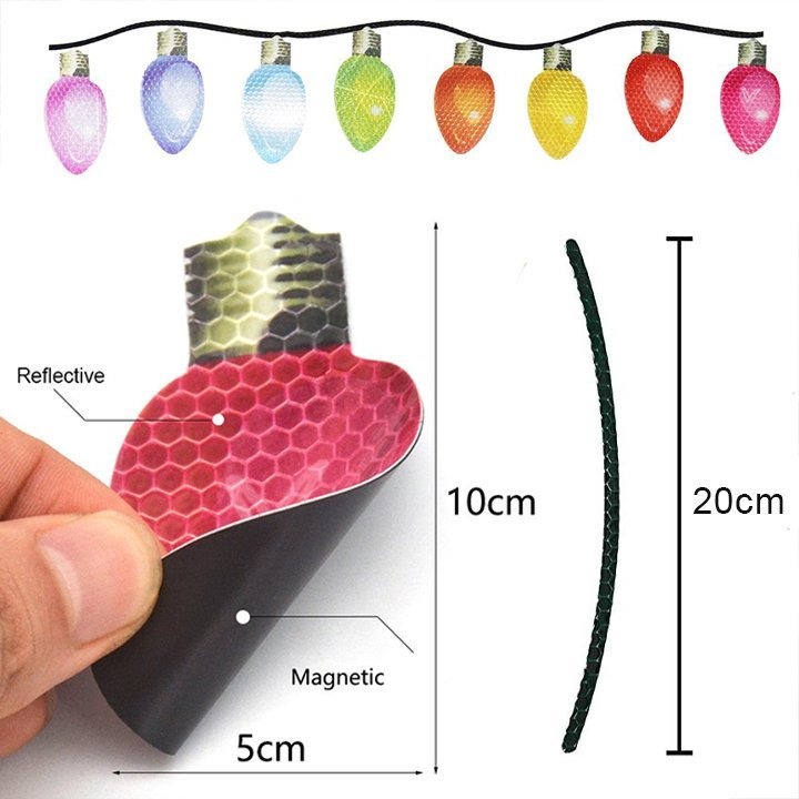 (🎄Christmas Sale 49% OFF) Magnet Reflective Light Bulb Decorations✨