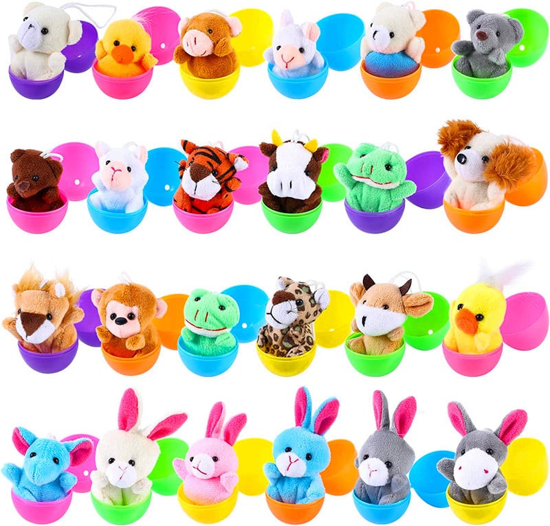 🔥2025 Hot Sale🎁Easter Cute Plush Doll Eggs🥚