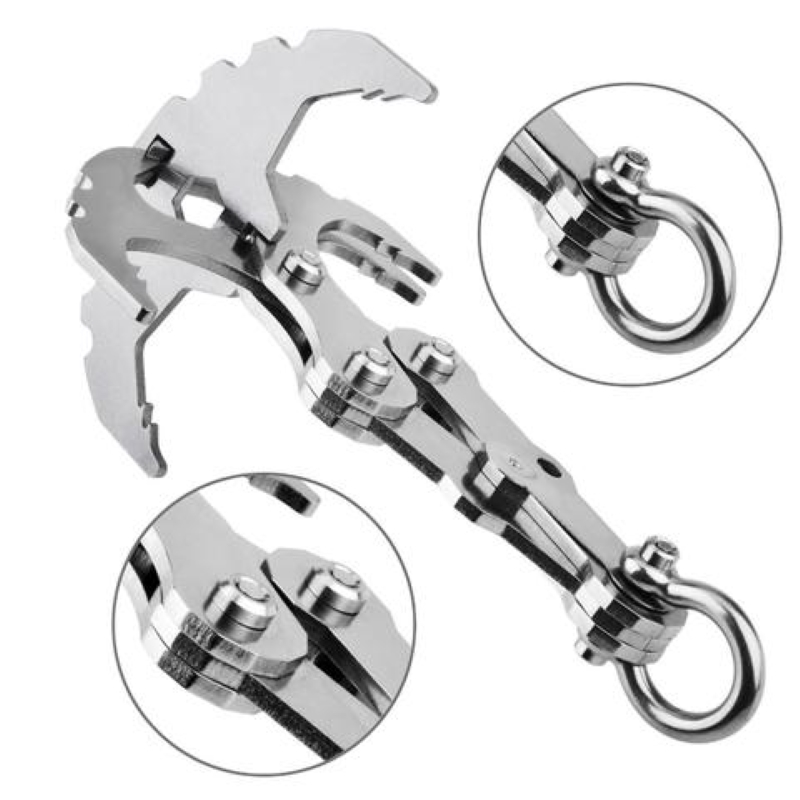 (Christmas Hot Sale- 50% OFF) Survival Folding Gravity Hook