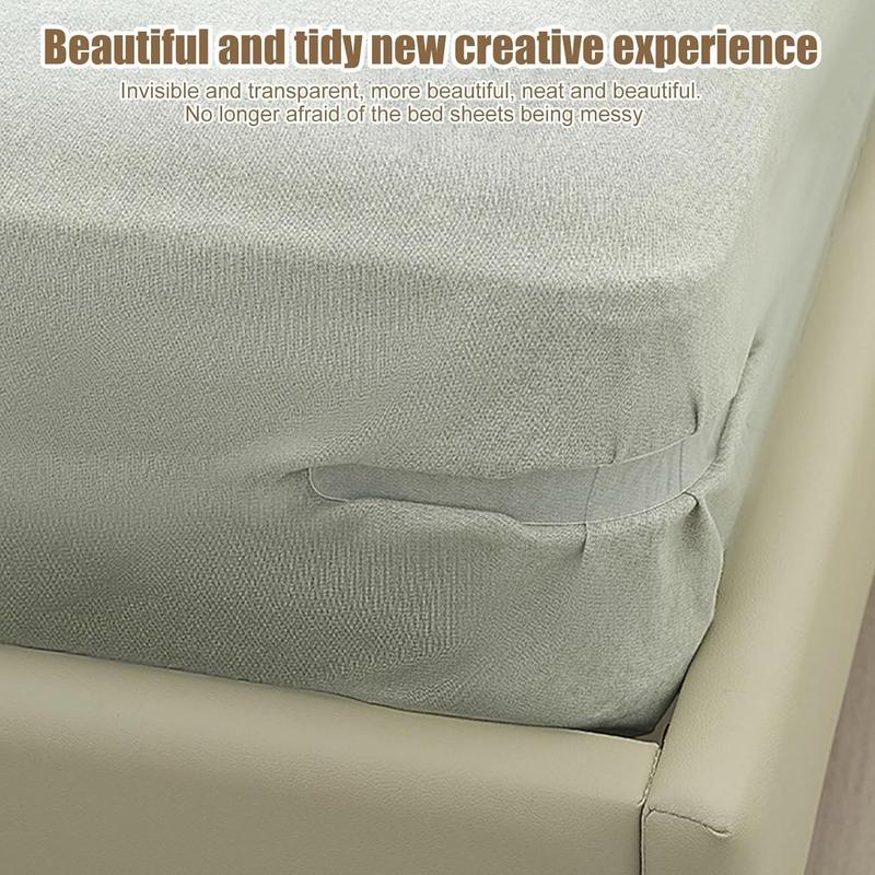 🎁TikTok Last Day Sale - 70% OFF🔥Bed Sheet Grippers 4 PCS Non-slip Sheet Holders