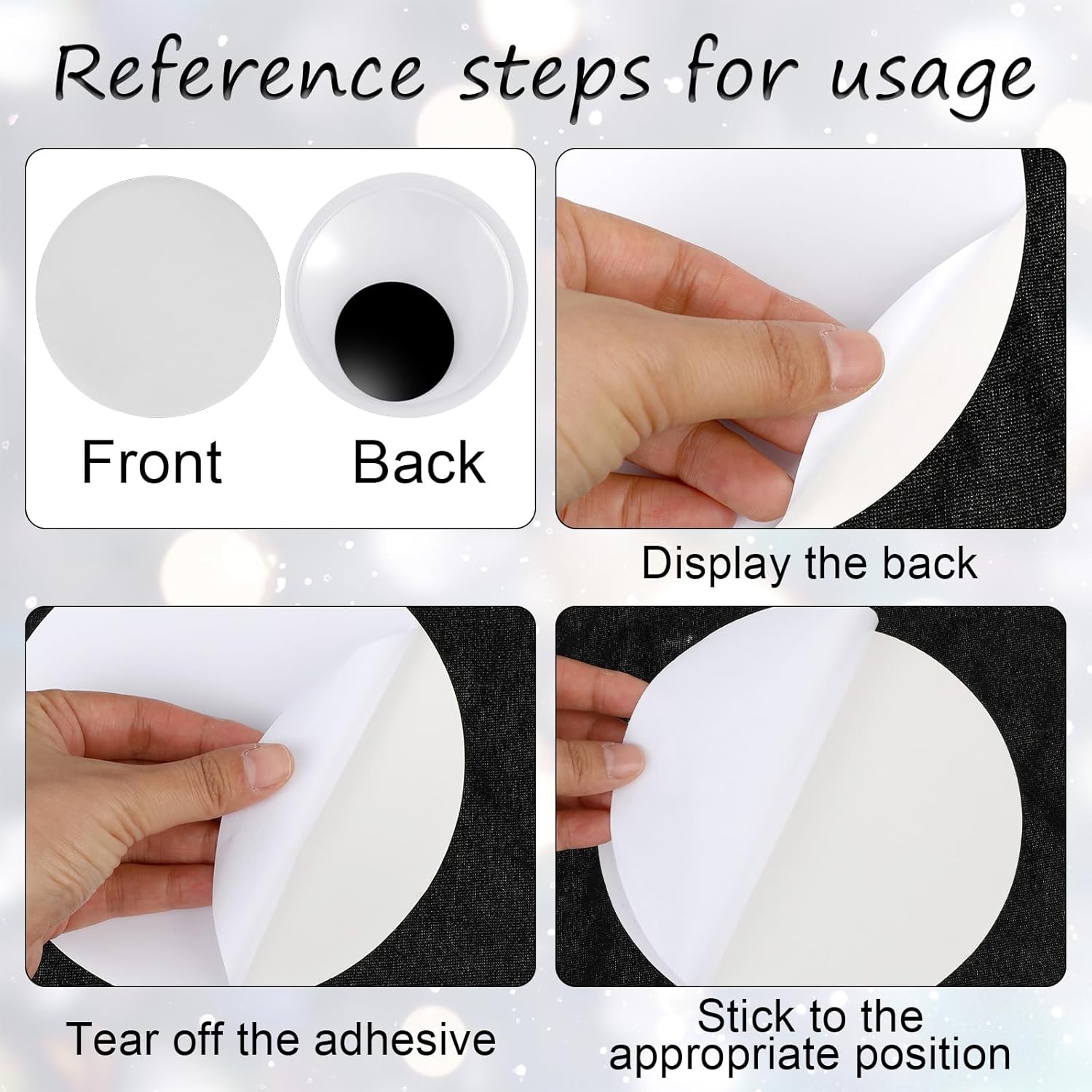 🎁TikTok Last Day Sale - 70% OFF🔥7 Inch Giant Googly Eyes Self Adhesive