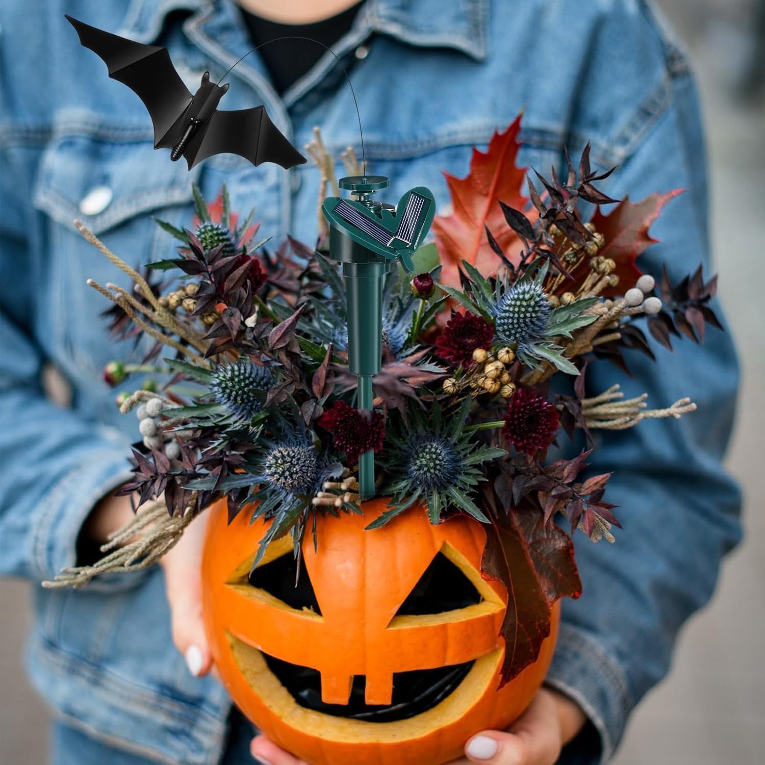 💥ON SALE💥Halloween Flying Bat Solar Decorative
