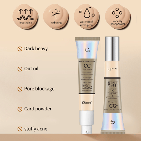 Luxe Brush Foundation  - SPF50+(Perfect for every age group)