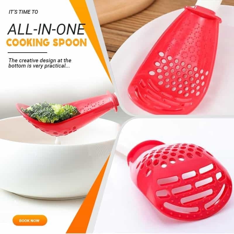 Multifunctional Kitchen Cooking Spoon🔥BUY 2 GET 1 FREE(3 PCS)