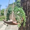 Hanging Smiley Face Planter Pot