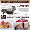 (🌲Early Christmas Sale- 49% OFF) ☕ 16 Oz Glass Coffee Mug (Coffee Pot Style) - BUY 3 GET EXTRA 15% OFF & Free Shipping