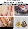 🔥Kaufen Sie 3 und erhalten Sie 1 gratis💖 Schlüsselanhänger aus Leder zur Erinnerung an Ihr Haustier