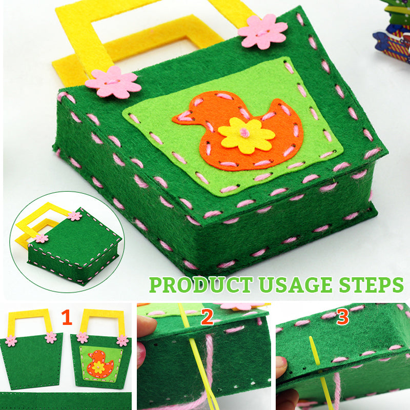 🔥LAST DAY PROMOTION 70% OFF💥Children's DIY Bag Sewing Kit