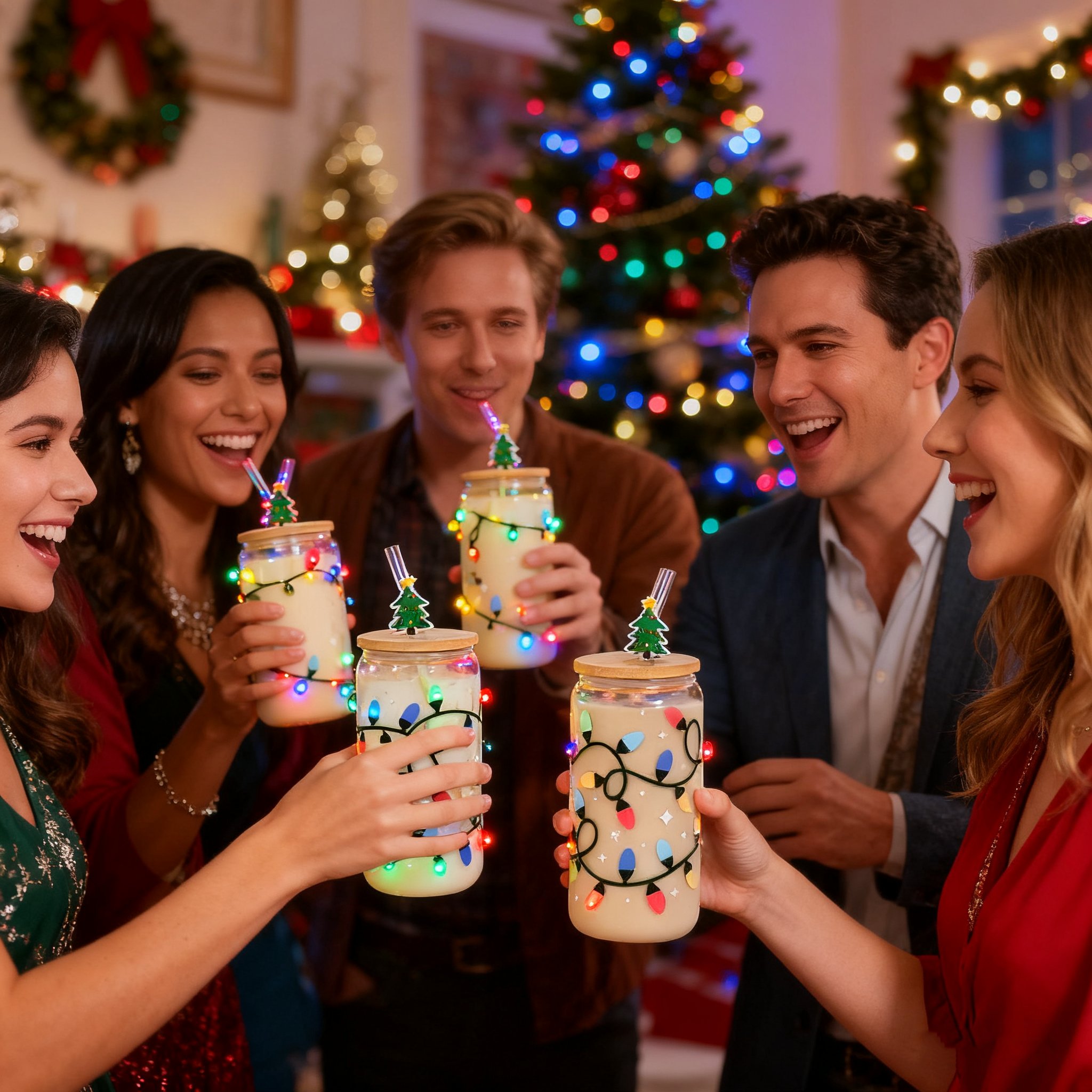 🔥Last Day Promotion 50% OFF🔥Color Changing Christmas Cup