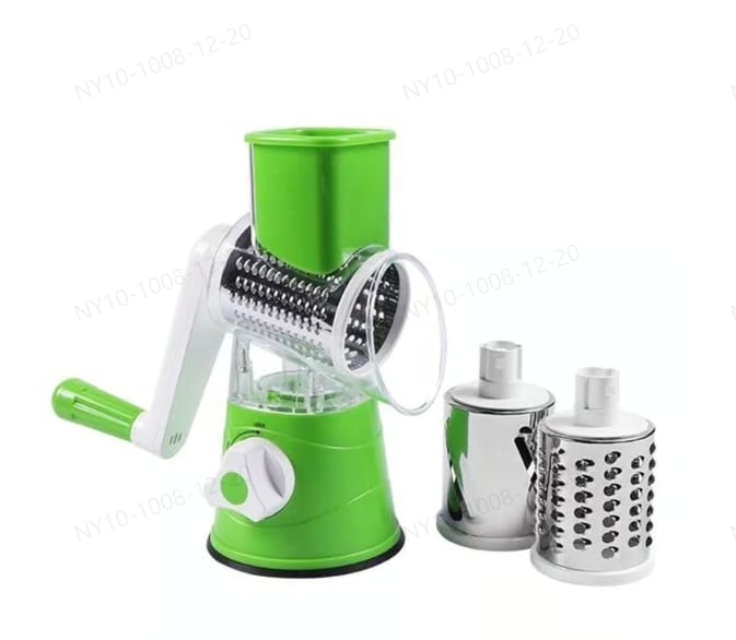 🔥3 in 1 Rotary Cheese Grater Vegetable Slicer