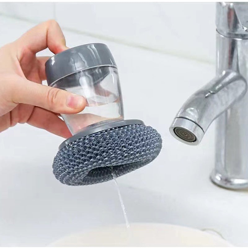 (Early Christmas Sale- 48% OFF)Kitchen Soap Dispensing Palm Brush